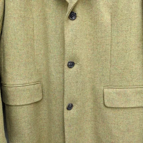 J. Crew Vintage Men's Wool Blend Blazer Mustard Size 40R - Picture 6 of 7